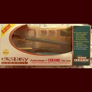 Never used 1” salon professional flat iron